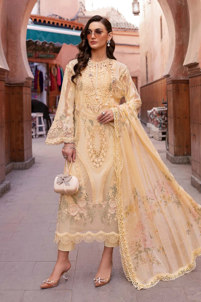 Vivacious Sequins Embroidered Lawn 3-Piece Suit with Chiffon Digital Printed Dupatta – 5269