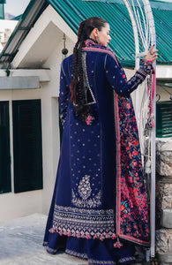 Opulent Embroidered Lawn 3-Piece Suit with Digital Printed Jacquard Dupatta – 5161