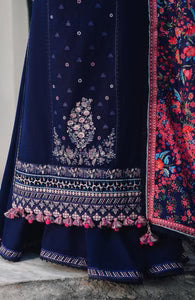 Opulent Embroidered Lawn 3-Piece Suit with Digital Printed Jacquard Dupatta – 5161