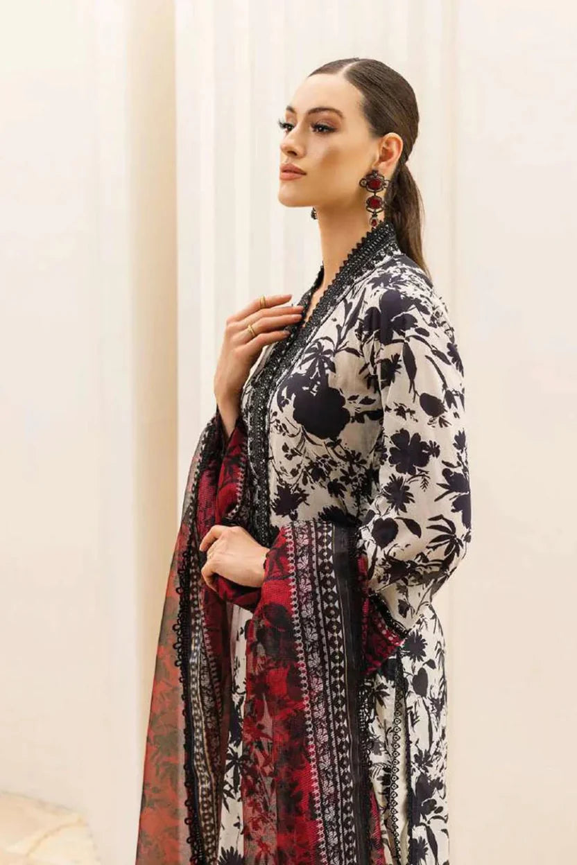 3PC Karandi Digital Printed Suit with Printed Dupatta — 816