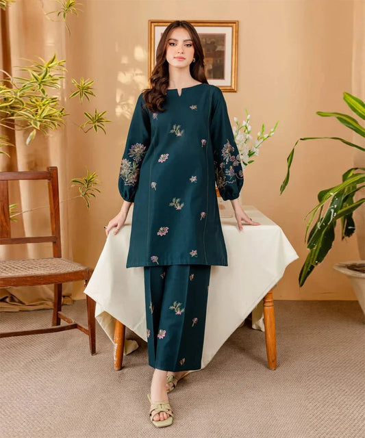 Effortless Embroidered Lawn 2-Piece Suit – 5008