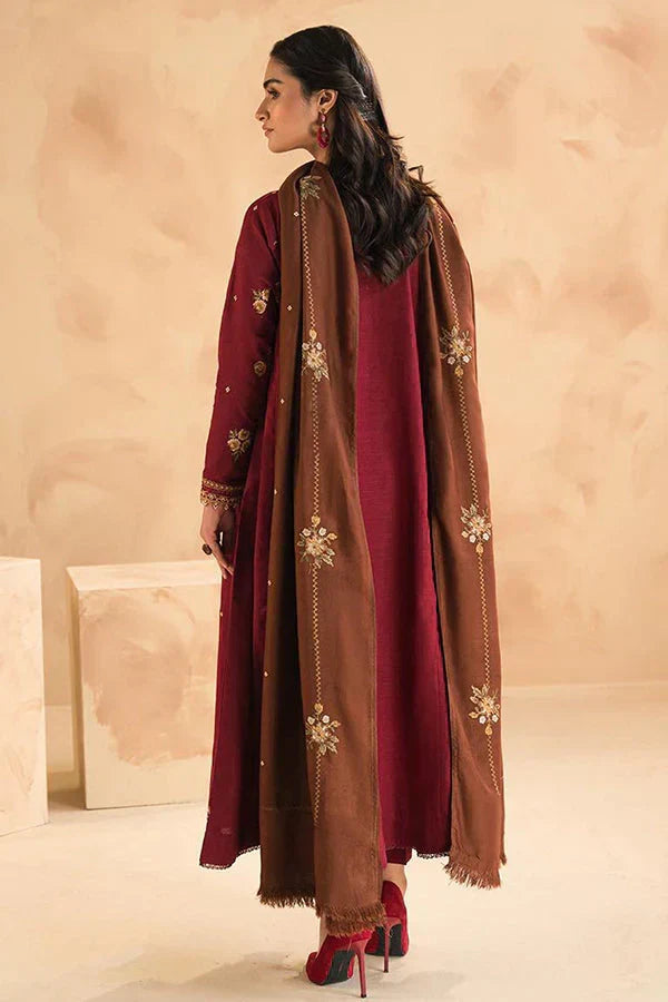 Pure Embroidered Lawn 3-Piece Suit with Lawn Embroidered Dupatta – 5179