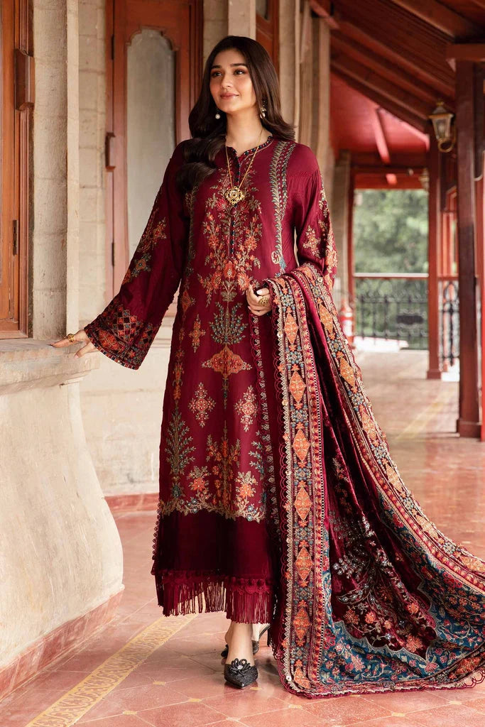 Signature Sequence Embroidered Lawn 3-Piece Suit with Digital Printed Jacquard Dupatta – 5164