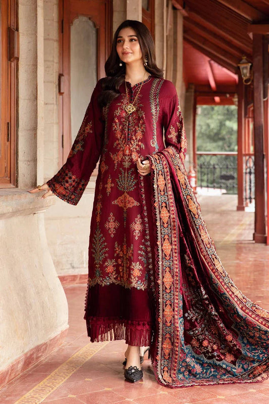 Signature Sequence Embroidered Lawn 3-Piece Suit with Digital Printed Jacquard Dupatta – 5164