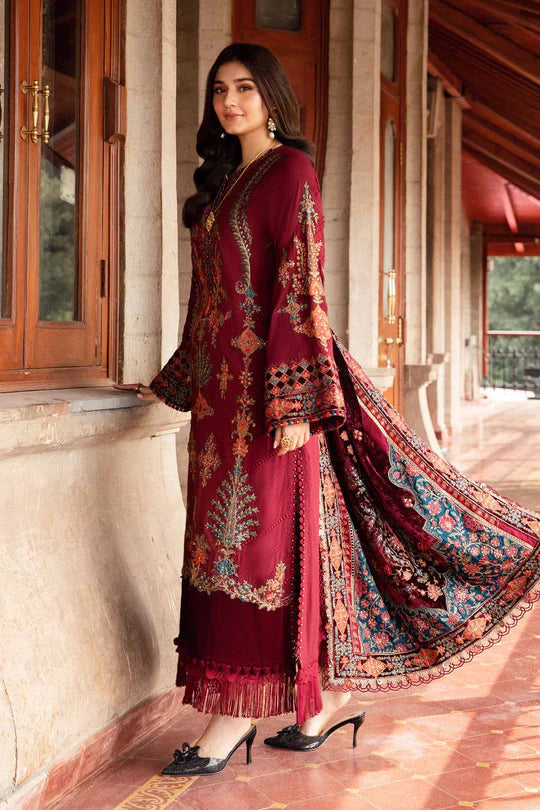 Signature Sequence Embroidered Lawn 3-Piece Suit with Digital Printed Jacquard Dupatta – 5164