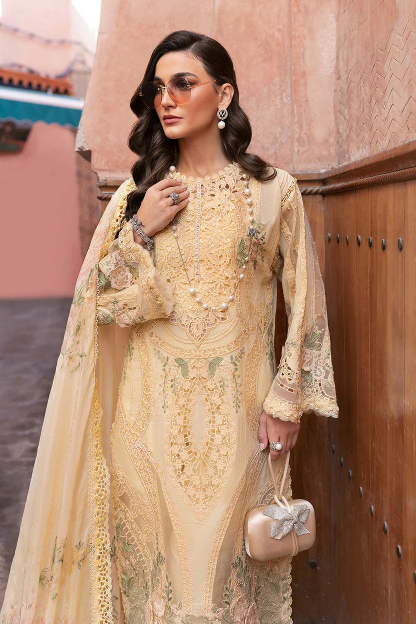 Vivacious Sequins Embroidered Lawn 3-Piece Suit with Chiffon Digital Printed Dupatta – 5269