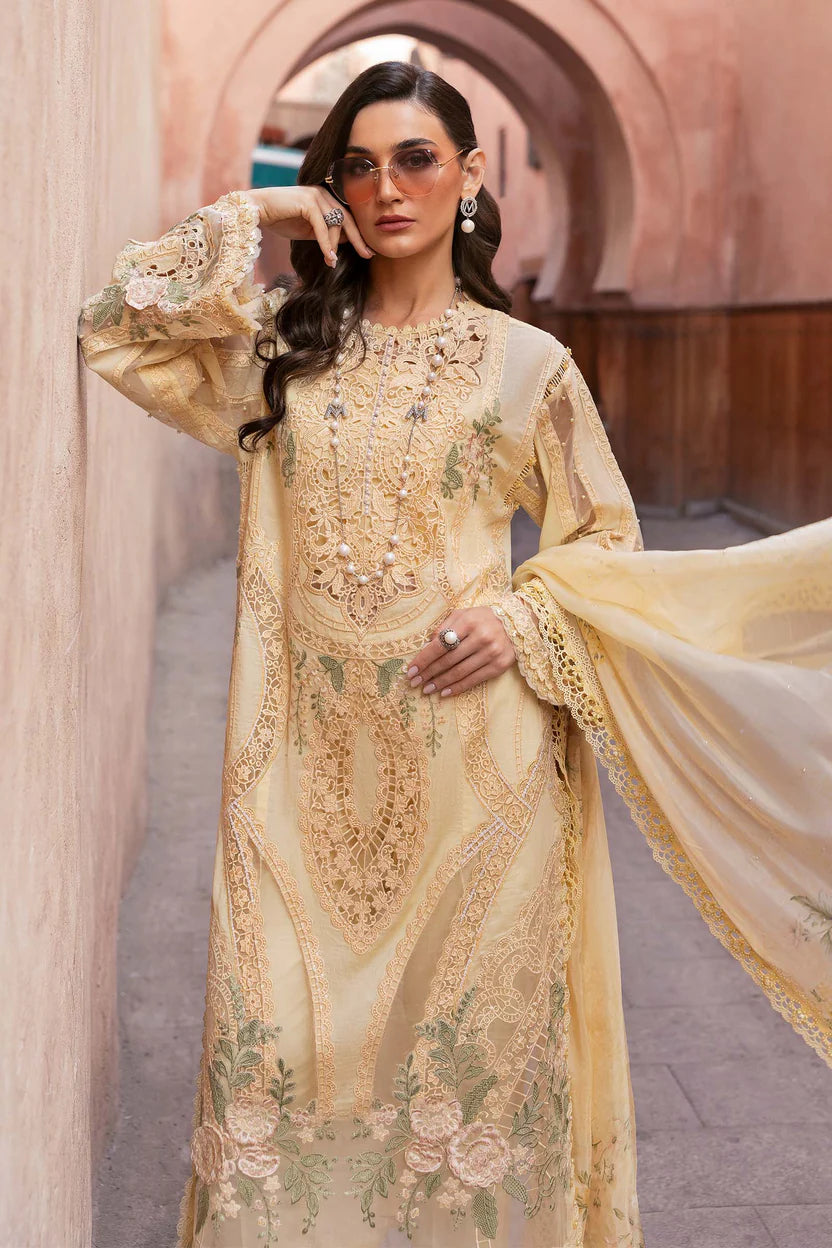 Vivacious Sequins Embroidered Lawn 3-Piece Suit with Chiffon Digital Printed Dupatta – 5269