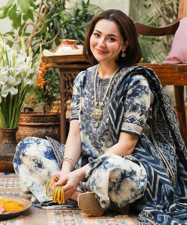 Digital Printed Khaddar Unstitched Dress with Organza Patch | 924