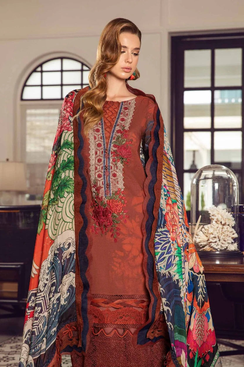 Unstitched Lawn 3-Piece Suit 778 – Printed Shirt, Dupatta & Trouser | Everyday Elegance Collection